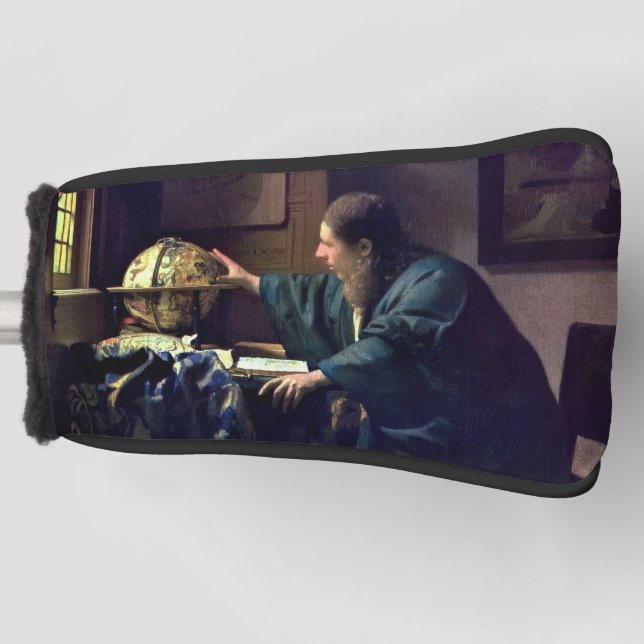 Johannes Vermeer - Der Astronom Golf Headcover (Vorderseite)
