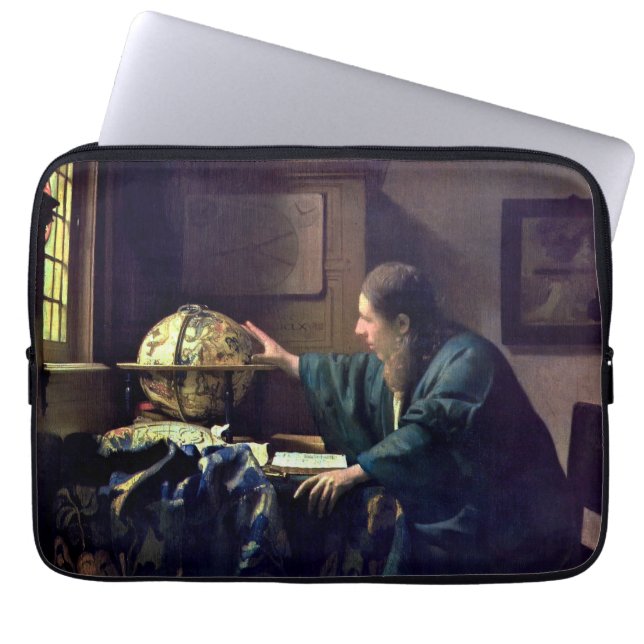 Johannes Vermeer - Der Astronom Laptopschutzhülle (Vorderseite)