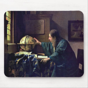 Johannes Vermeer - Der Astronom Mousepad