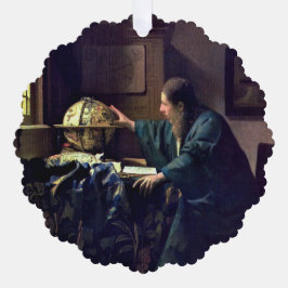 Johannes Vermeer - Der Astronom Ornament Karte
