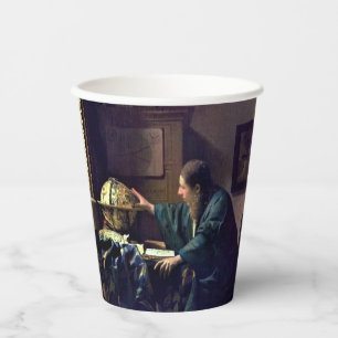 Johannes Vermeer - Der Astronom Pappbecher