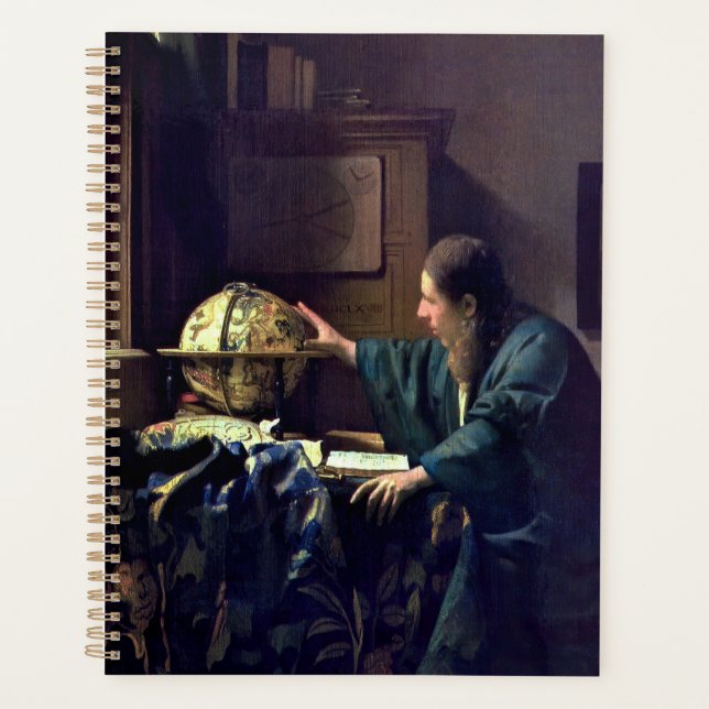 Johannes Vermeer - Der Astronom Planer (Vorderseite)