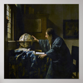 Johannes Vermeer - Der Astronom Poster