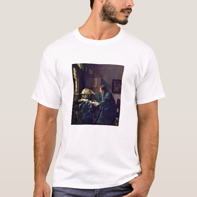 Johannes Vermeer - Der Astronom T-Shirt (Vorderseite)