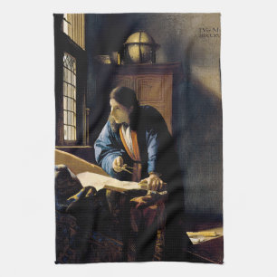 Johannes Vermeer - Der Geograf Geschirrtuch