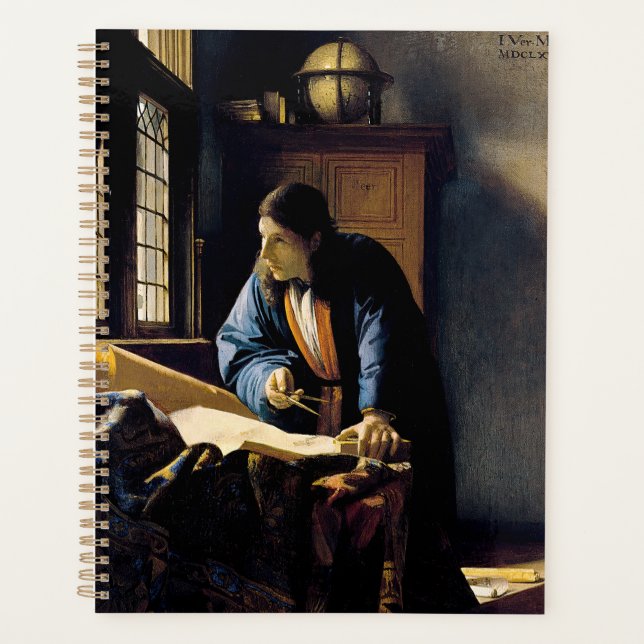 Johannes Vermeer - Der Geograf Planer (Vorderseite)
