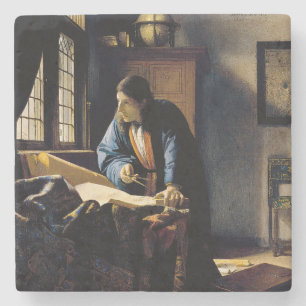 Johannes Vermeer - Der Geograf Steinuntersetzer