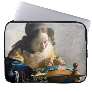 Johannes Vermeer - Der Lacemaker Laptopschutzhülle