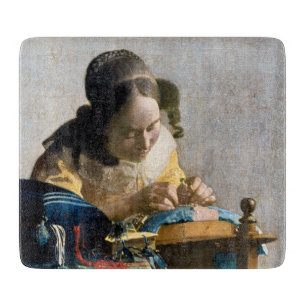 Johannes Vermeer - Der Lacemaker Schneidebrett