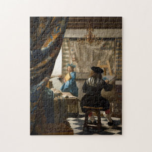 Johannes Vermeer - Die Allegorie der Malerei Puzzle