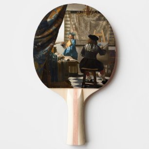 Johannes Vermeer - Die Allegorie der Malerei Tischtennis Schläger