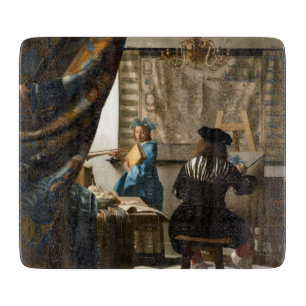 Johannes Vermeer - Die Allegorie des Malens Schneidebrett