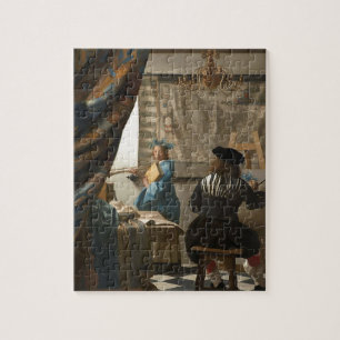 Johannes Vermeer - die Kunst der Malerei Puzzle