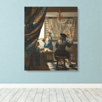 Johannes Vermeer, die Kunst des Malens