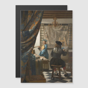 Johannes Vermeer, die Kunst des Malens Magneteinladung