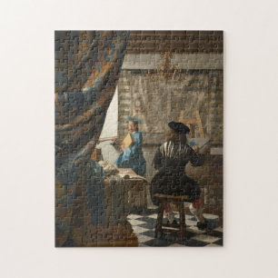 Johannes Vermeer, die Kunst des Malens Puzzle
