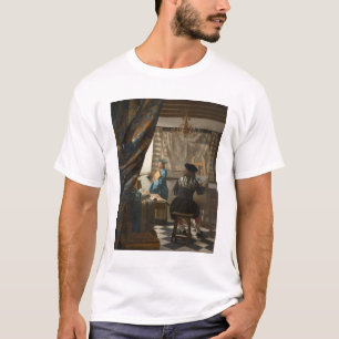 Johannes Vermeer, die Kunst des Malens T-Shirt