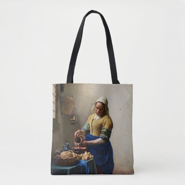 Johannes Vermeer - Die Milchmädchen (Vorderseite)