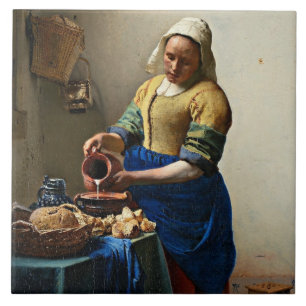 Johannes Vermeer, die Milchmädchen Fliese