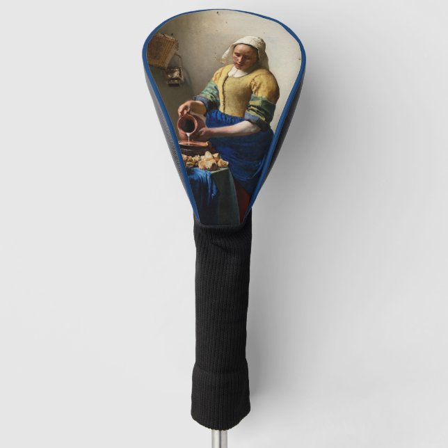 Johannes Vermeer - Die Milchmädchen Golf Headcover (Vorderseite)