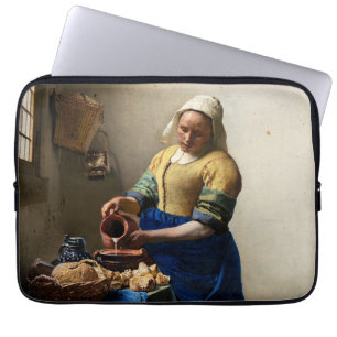 Johannes Vermeer - Die Milchmädchen Laptopschutzhülle