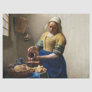 Johannes Vermeer - Die Milchmädchen Seidenpapier