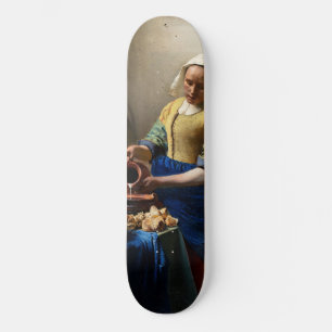 Johannes Vermeer - Die Milchmädchen Skateboard