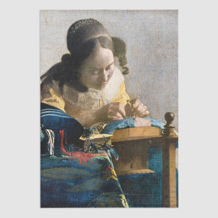 Johannes Vermeer - Die Milchmagd Seidenpapier