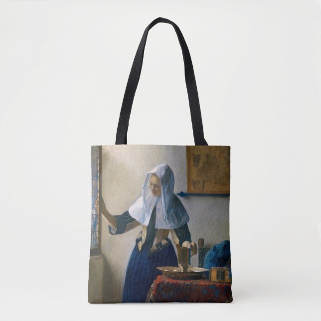 Johannes Vermeer - Frau mit Wasserpitcher (Vorderseite)