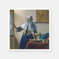 Johannes Vermeer - Frau mit Wasserpitcher