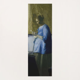 Johannes Vermeer - Frauen in blau lesen einen Brie Yogamatte