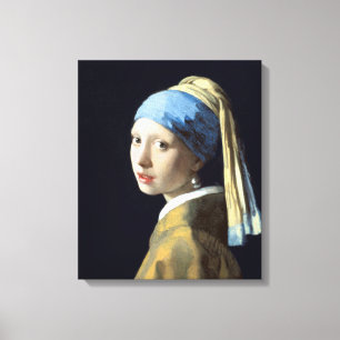 Johannes Vermeer Girl mit Perlenohrring Leinwanddruck