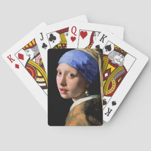 Johannes Vermeer Girl with a Pearl Earring Spielkarten