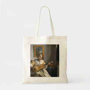Johannes Vermeer - Gitarrenspielerin Tragetasche