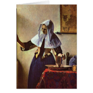 Johannes Vermeer - junge Frau mit einem Wasserkrug