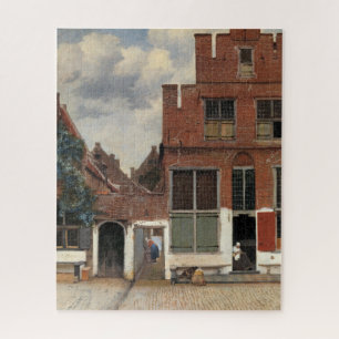 Johannes Vermeer - Kleine Straße Puzzle