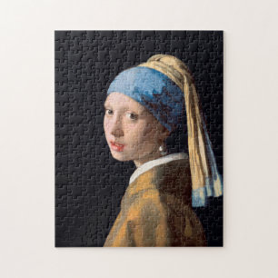 JOHANNES VERMEER - Mädchen mit einem Perlenohrring Puzzle