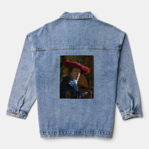Johannes Vermeer - Mädchen mit einem Red Hat Jeansjacke