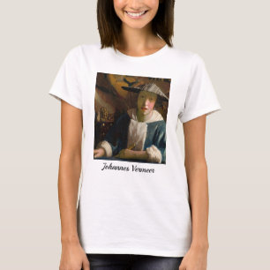 Johannes Vermeer - Mädchen mit Flöte T-Shirt