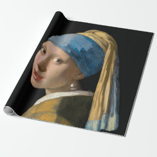 Johannes Vermeer - Mädchen mit Perlenohrring Geschenkpapier