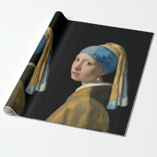 Johannes Vermeer - Mädchen mit Perlenohrring Geschenkpapier