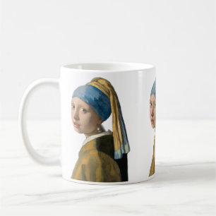 Johannes Vermeer - Mädchen mit Perlenohrring Kaffeetasse