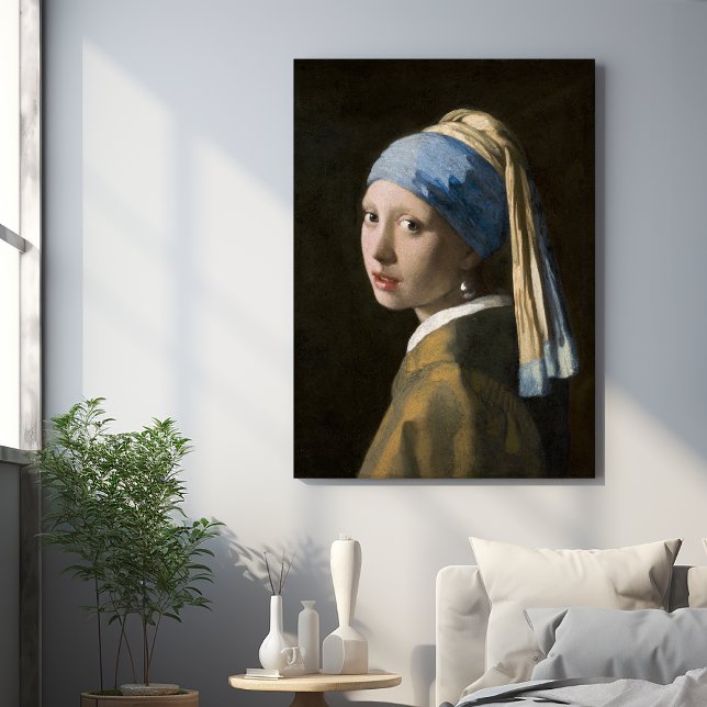Johannes Vermeer, Mädchen mit Perlenohrring Poster (Von Creator hochgeladen)