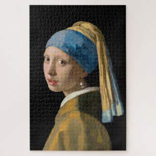 Johannes Vermeer - Mädchen mit Perlenohrring Puzzle