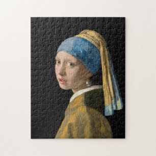 Johannes Vermeer - Mädchen mit Perlenohrring Puzzle