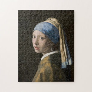 Johannes Vermeer, Mädchen mit Perlenohrring Puzzle