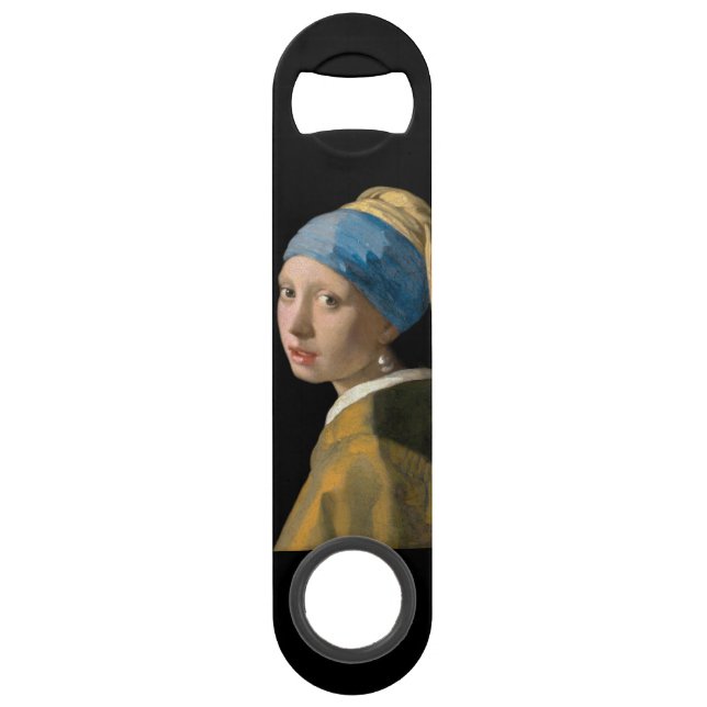 Johannes Vermeer - Mädchen mit Perlenohrring Speed Flaschenöffner (Vorderseite)