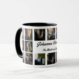 Johannes Vermeer - Masterpiece Grid Tasse