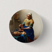 Johannes Vermeer. Milchmädchen. Vintage Kunst