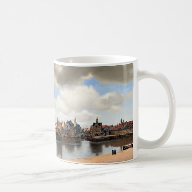 Johannes Vermeer’s View of Delft Kaffeetasse (Rechts)